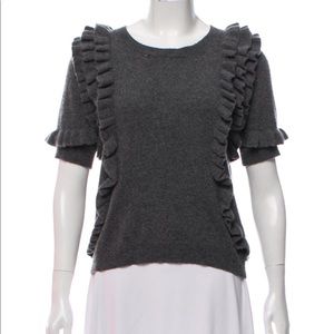 Minnie Rose cashmere light weight top